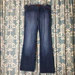Blue One Wide Leg Jeans